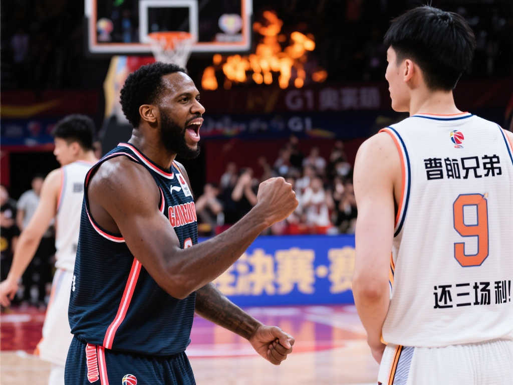 奥莫特G1获胜后鼓励曾凡博:兄弟,我们还差三场!